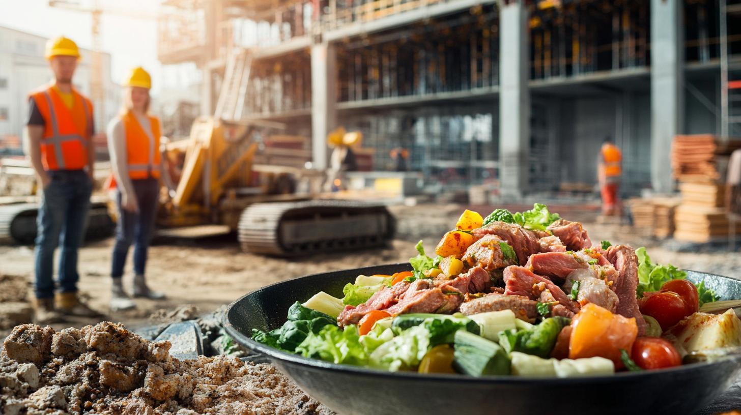 доставка обедов на стройплощадку